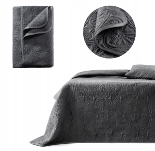 Prikrývka, prehozy na posteľ - Bedaper Bunny pre posteľ 200x220 Leila Gray Dark
