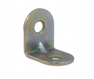Podpora police - Uhol 20x20mm galvanizovaného bieleho 100ks