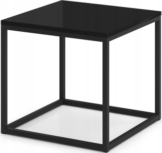 Konferenčný stolík do obývačky - Konferenčný stolík z profilu podkrovia Industrial Black Cz