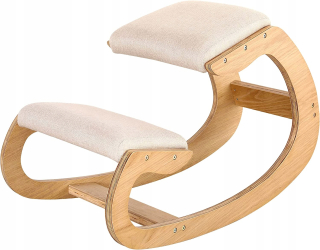 Ergonomická kľakačka - Knękosiad, biele kľačanie stoličky