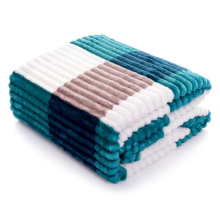 Prikrývka, prehozy na posteľ - Prikrývka 160x200 Mikrovlákna stlačená Ardea Belts 42