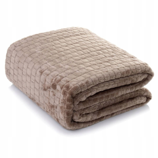 Prikrývka, prehozy na posteľ - Prikrývka 200x220 Pumpovaná mikrovlákna Ardea Kostka 09