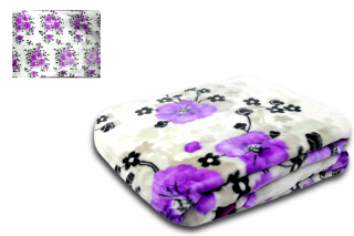 Prikrývka, prehozy na posteľ - Akrylová prikrývka 160x210 Maki Elway Fat Where Warm