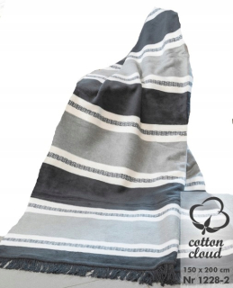Prikrývka, prehozy na posteľ - Bavlnená prikrývka 150x200 UMIPLED 1229-2 Cotton Claud