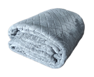 Prikrývka, prehozy na posteľ - Diamantová prikrývka Bedspread 200x220 Šedá mikrovlákna