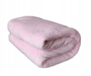 Prikrývka, prehozy na posteľ - Hladká prikrývka na postele 160x200 mikrovlákna