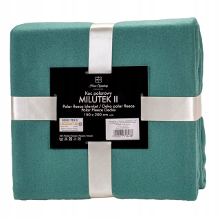 Prikrývka, prehozy na posteľ - Fleece prikrývka Pastel Green 130x170 z Fleece