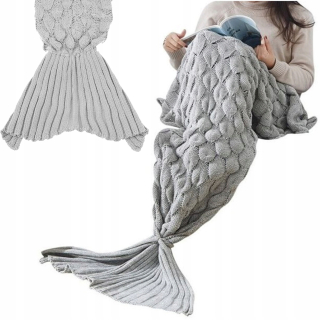 Prikrývka, prehozy na posteľ - KOC Mermaid Fish Fish Syrena Syrenka Syrena 190 cm.