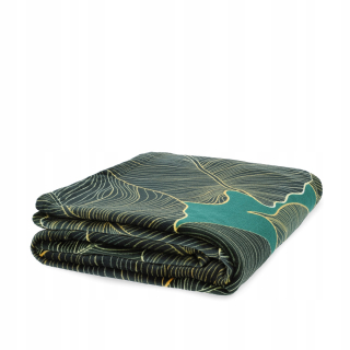 Prikrývka, prehozy na posteľ - Dekoratívna prikrývka Gallo Green 130x170 cm homla