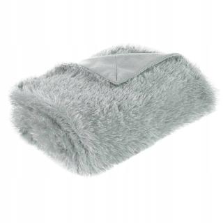 Prikrývka, prehozy na posteľ - Tiffany 150x200 Silver Tiffany kožušina