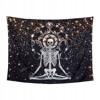 Prikrývka, prehozy na posteľ - Lannidaa prikrývka 150x130cm mandala stena tapiséria