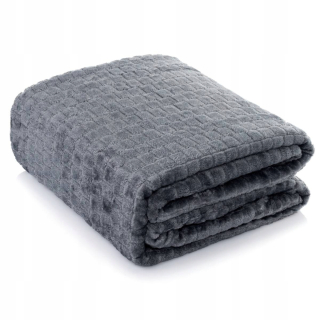 Prikrývka, prehozy na posteľ - Mikrofiberová posteľ prikrývka ardea Kostka 160x200
