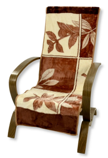 Prikrývka, prehozy na posteľ - Prikrývka pre kreslo 50x150 Elway Brown Leaf 715-2