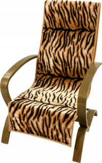 Prikrývka, prehozy na posteľ - Prikrývka stoličky 50x150 Elway Tiger 057 50x150