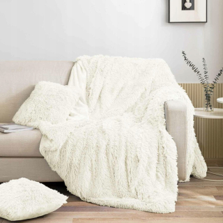Prikrývka, prehozy na posteľ - Blade Bedspread 200x220 Fleecy Talian Ekri Furdrzak N
