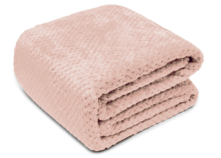 Prikrývka, prehozy na posteľ - Čierna prikrývka pre mikrovlákno Ricky 200x220
