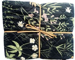 Prikrývka, prehozy na posteľ - Prikrývka Bedspread Sluchee 200x220 luky kvety
