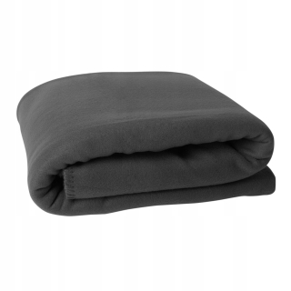 Prikrývka, prehozy na posteľ - Lukka Fleece Drave/tmavo šedá/150x200