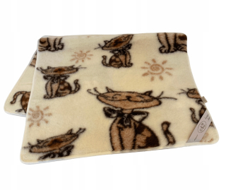 Prikrývka, prehozy na posteľ - Vlnená prikrývka 220x200 Európske merino