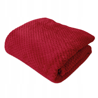 Prikrývka, prehozy na posteľ - Jacquardova prikrývka Amorro/Red/200x220