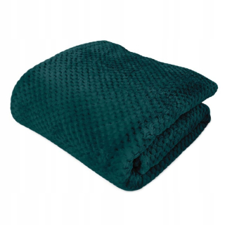 Prikrývka, prehozy na posteľ - Prikrývka Jacquard Amorro/Petrol/150x200