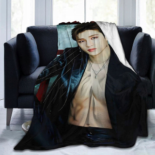 Prikrývka, prehozy na posteľ - Stray Kids Bangchan mikrovlákenné prikrývky