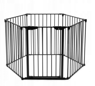 Ohrádka pre deti - Costway Playpen HW68507BK 56 x 77 cm