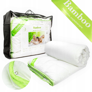 Prikrývka na spanie - Prikrývka 140x200 bambus 4 sezóny dvojnásobok