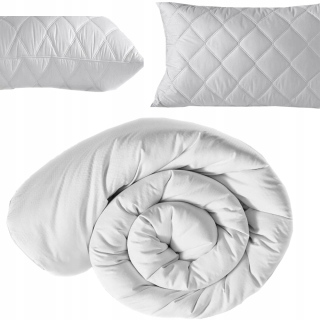 Prikrývka na spanie - Prikrývka 200x220 + 2 prešívané vankúši
