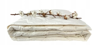 Prikrývka na spanie - Cait 200x220 Prírodný bavlna Ecotton Bio