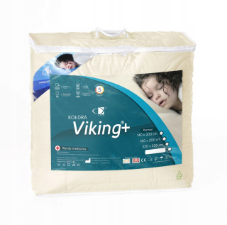 Prikrývka na spanie - Anti -allergická prikrývka 140x200 Viking plus Ekri Mik