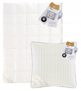 Prikrývka na spanie - Striebro EX Quilt 200x220 + 4 vankúše