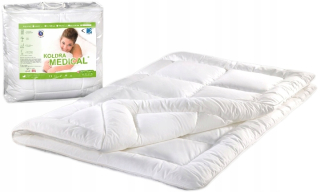Prikrývka na spanie - Anti -allergická prikrývka 140x200 Medical White AMW