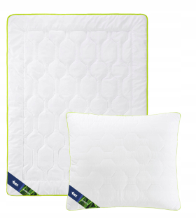 Prikrývka na spanie - Letná bambusová prikrývka 180x200 + 2 vankúše AMZ
