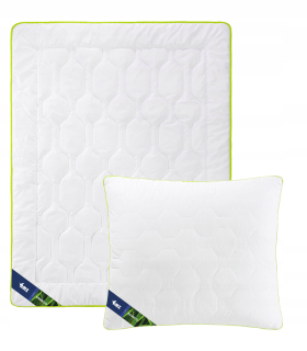 Prikrývka na spanie - Letná bambusová prikrývka 200x220 + 2 vankúše AMZ