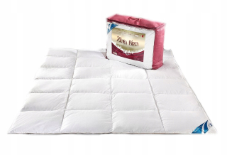 Prikrývka na spanie - Dole prikrývka 160x200 zlato biza 1200g biela príroda