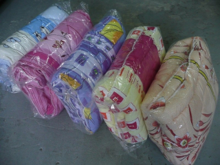 Prikrývka na spanie - Silikónová prikrývka 140x200 tlačená karo (farba/WZ