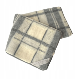 Prikrývka na spanie - Vlnená prikrývka 200x220 hrubá ovčie vlna