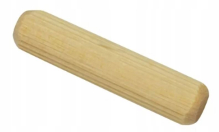 Nábytkové kolíky - Drevený montážny kolík 8 x 35 mm 1 kg Tybel