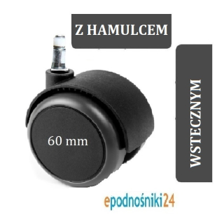 Kancelárske kreslo - Veľké kolesá pre kancelárske stoličky Ikea 60 mm fi.10 brzda