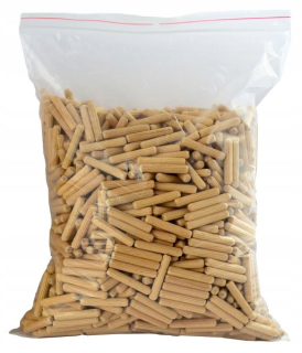 Nábytkové kolíky - Drevené hmoždinky Montáž PEG FI 6x35 mm 0,5 kg
