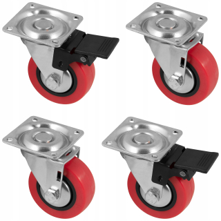 Kolieska na nábytok - Skĺznite 2 50 mm rotačné nábytok