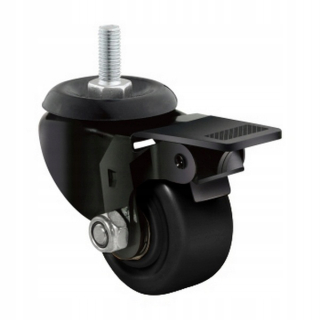 Kolieska na nábytok - Krokové koleso 50 mm 150 kg s brzdou