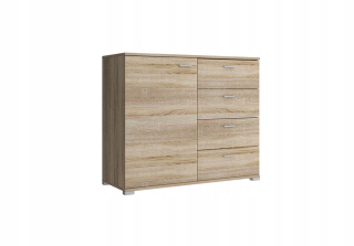Komoda do obývačky - CHIC CHIC VELVET ANTIQUE RUŽOVÝ SIGNÁL