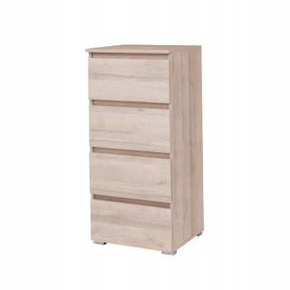Komoda do detskej izby - Kúzačka 4S C7 H.97x45x41 Coco Oak Sonoma