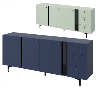 Komoda do študenskej izby - CS-03 HRUDA KOMEROV Moderné farby 2 farby