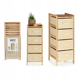 Regál, komoda do kúpeľne - Hrudník Dresser TNT (netkaný) (34 x 84,5 x 36 c
