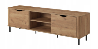 Skrinka pod TV - RTV hrudník zásuviek Tabuľka 163 cm Sigma Craft Golden