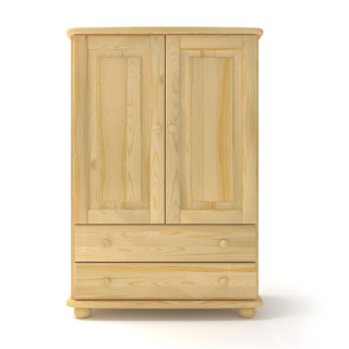 Komoda do detskej izby - Zásuvky na drevené vložky + dvere