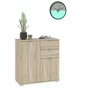 Komoda do študenskej izby - Biely stôl 5 zásuviek 120 x 55 Modern Ada-M